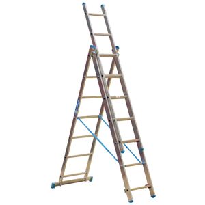Sealey ACL312 Aluminium Extension Combination Ladder 3x12 En131 Sealey ACL312 Aluminium Extension Combination Ladder 3x12 En131