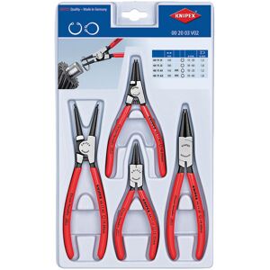 Knipex 00 20 03 V02 Circlip Pliers Set - 4 Piece Knipex 00 20 03 V02 Circlip Pliers Set - 4 Piece