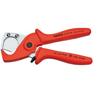 Knipex 90 20 185 Pipe Cutter For Plastic Conduit Pipes And Hoses 185mm Knipex 90 20 185 Pipe Cutter For Plastic Conduit Pipes And Hoses 185mm