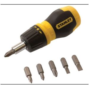 Stanley 0-66-358 Multibit Stubby Screwdriver With Bits Stanley 0-66-358 Multibit Stubby Screwdriver With Bits