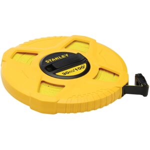 Stanley 0-34-296 Closed Case Fibreglass Tape 20m (Width 12.7mm) Stanley 0-34-296 Closed Case Fibreglass Tape 20m (Width 12.7mm)