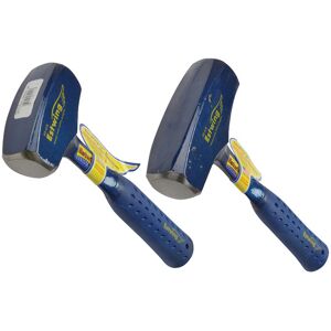 Estwing EB3/2LB Club Hammer - Blue Shock Reduction Grip - Club Hammer Estwing EB3/2LB Club Hammer - Blue Shock Reduction Grip - Club Hammer