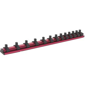 Sealey AK27082 Socket Retaining Rail Magnetic 1/4"Sq Drive 13 Clips Sealey AK27082 Socket Retaining Rail Magnetic 1/4"Sq Drive 13 Clips
