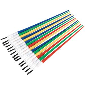 Sealey PB2 Touch-Up Paint Brush Assortment 10pc Wooden Handle Sealey PB2 Touch-Up Paint Brush Assortment 10pc Wooden Handle