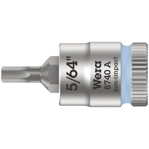 Wera 05003389001 8740 A HF Zyklop In-Hex 1/4" Bit-Socket 5/16" x 28mm Wera 05003389001 8740 A HF Zyklop In-Hex 1/4" Bit-Socket 5/16" x 28mm