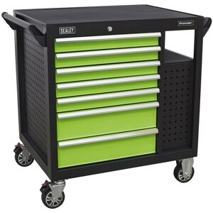 Sealey AP36MWS Mobile Workstation 7 Drawer & Cupboard 920mm Sealey AP36MWS Mobile Workstation 7 Drawer & Cupboard 920mm