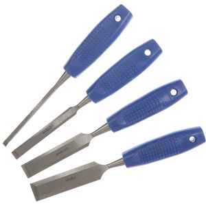 BlueSpot Tools 28124 Wood Chisel Set, 4 Piece BlueSpot Tools 28124 Wood Chisel Set, 4 Piece