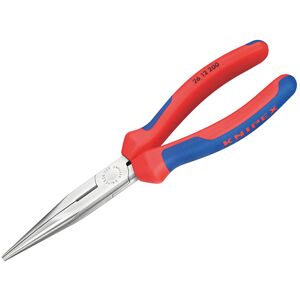 Knipex 26 12 200 SB Snipe Nose Side Cutting Pliers (Stork) Multi-C... Knipex 26 12 200 SB Snipe Nose Side Cutting Pliers (Stork) Multi-C...