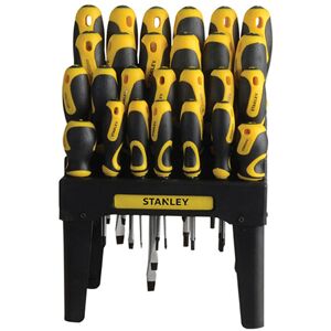 Stanley STHT0-62142 062142 Screwdriver Set, In Rack 26 Piece SL/PH... Stanley STHT0-62142 062142 Screwdriver Set, In Rack 26 Piece SL/PH...