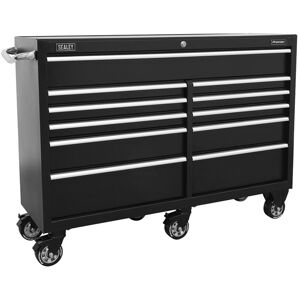 Sealey PTB143011 Rollcab 11 Drawer 1430mm Heavy-Duty Black Sealey PTB143011 Rollcab 11 Drawer 1430mm Heavy-Duty Black