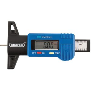 Draper 92224 Digital Tyre Tread Depth Gauge Draper 92224 Digital Tyre Tread Depth Gauge