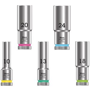 Wera 05004554001 8790 HMC Deep Socket with 1/2" Drive 14 x 83 mm Wera 05004554001 8790 HMC Deep Socket with 1/2" Drive 14 x 83 mm