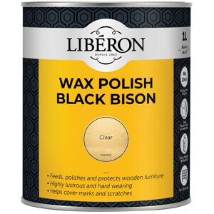 Liberon 126871 Black Bison Wax Paste Neutral 150ml Liberon 126871 Black Bison Wax Paste Neutral 150ml