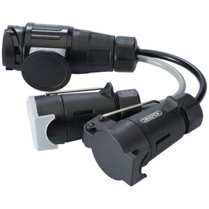 Draper 99661 13-Pin Euro to 7-Pin N-Type/7-Pin S-Type Converter Draper 99661 13-Pin Euro to 7-Pin N-Type/7-Pin S-Type Converter