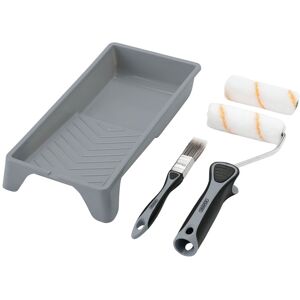 Draper 20796 Medium Pile Polyester Paint Roller & Brush Set with S... Draper 20796 Medium Pile Polyester Paint Roller & Brush Set with S...