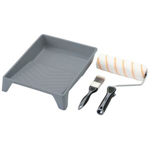 Draper 20947 Medium Pile Polyester Paint Roller & Brush Set with S... Draper 20947 Medium Pile Polyester Paint Roller & Brush Set with S...