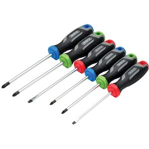 Draper 13433 Soft Grip Screwdriver Set (6 Piece) - 13433 Draper 13433 Soft Grip Screwdriver Set (6 Piece) - 13433