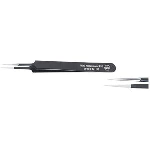 Wiha 32344 ZP 50 0 14 117 mm Professional ESD Tweezers Wiha 32344 ZP 50 0 14 117 mm Professional ESD Tweezers