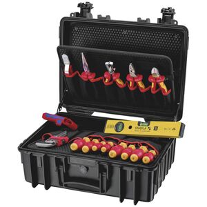 KNIPEX 00 21 34 HL S2 Tool Case “Robust23 Start” Electric 24 parts KNIPEX 00 21 34 HL S2 Tool Case “Robust23 Start” Electric 24 parts