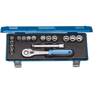 Gedore 2682885 Socket Wrench Set 3/8" 16 pieces, hexagonal 6-19 mm Gedore 2682885 Socket Wrench Set 3/8" 16 pieces, hexagonal 6-19 mm