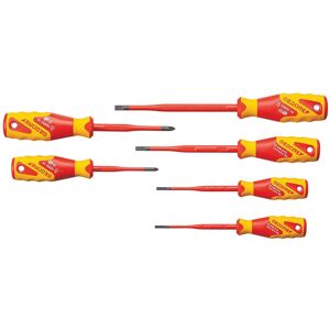 Gedore 2928728 VDE Screwdriver Set SLIM DRIVE 6 Pieces slotted + PZ Gedore 2928728 VDE Screwdriver Set SLIM DRIVE 6 Pieces slotted + PZ
