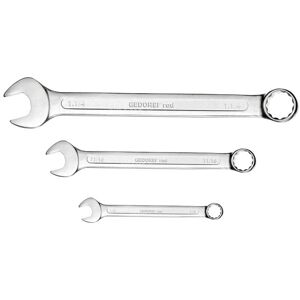Gedore RED 3301043 Combination Wrench Set 16 Pieces 1/4"-1.1/4" Gedore RED 3301043 Combination Wrench Set 16 Pieces 1/4"-1.1/4"