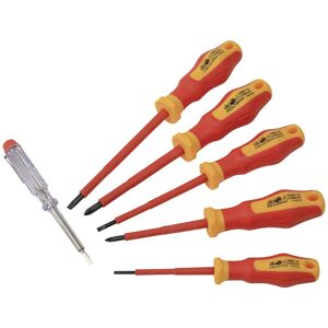Bruder Mannesmann Brüder Mannesmann Q25021 Screwdriver Set Ergonomic Grips S2 Steel ... Bruder Mannesmann Brüder Mannesmann Q25021 Screwdriver Set Ergonomic Grips S2 Steel ...