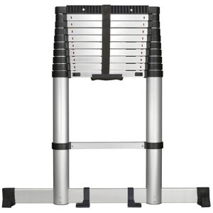 Toolcraft TO-9610266 Aluminium Telescopic Ladder 3.12m Toolfree Setup Toolcraft TO-9610266 Aluminium Telescopic Ladder 3.12m Toolfree Setup