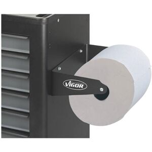 Vigor V2397 Paper Roll Holder Durable Metal Wall-Mountable Vigor V2397 Paper Roll Holder Durable Metal Wall-Mountable