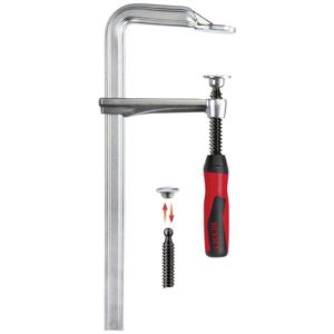 Bessey Steel GZ Clamp - 500mm Capacity - 120mm Reach - Sliding - C-Clamp Bessey Steel GZ Clamp - 500mm Capacity - 120mm Reach - Sliding - C-Clamp