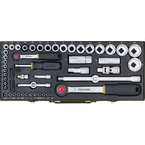 Proxxon Industrial Proxxon 23040 Bit Set 56-Piece Metric, Chrome-Plated, Ratchet 52 Teeth Proxxon Industrial Proxxon 23040 Bit Set 56-Piece Metric, Chrome-Plated, Ratchet 52 Teeth