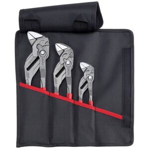 Knipex 00 19 55 S11 Pliers Set Black Red Steel 3-Piece Set Knipex 00 19 55 S11 Pliers Set Black Red Steel 3-Piece Set