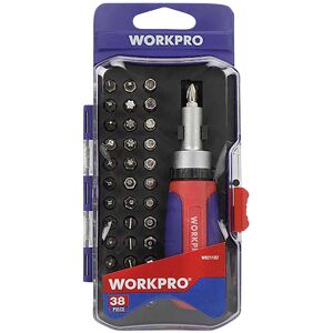 WorkPro WP200517 Universal Torque wrench bit set Ratcheting screwd... WorkPro WP200517 Universal Torque wrench bit set Ratcheting screwd...