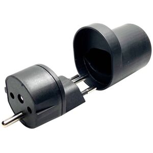 Martin Kaiser 181/sw/1 Travel Adapter - Schuko IP20 Black Martin Kaiser 181/sw/1 Travel Adapter - Schuko IP20 Black