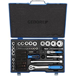 Gedore 1550691 Socket Wrench Set 1/4" + 1/2" 81 pieces Gedore 1550691 Socket Wrench Set 1/4" + 1/2" 81 pieces