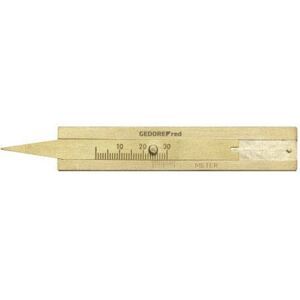 Gedore RED 3301552 Tire Tread Depth Gauge, Brass Gedore RED 3301552 Tire Tread Depth Gauge, Brass