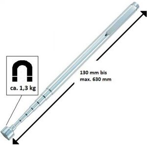Toolcraft 2180568 Magnetic Lifter Extendable Pin 130-630mm 1.3kg C... Toolcraft 2180568 Magnetic Lifter Extendable Pin 130-630mm 1.3kg C...