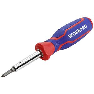 WorkPro 6-in-1 Screwdriver Set - Durable Tips & Ergonomic Handle WorkPro 6-in-1 Screwdriver Set - Durable Tips & Ergonomic Handle