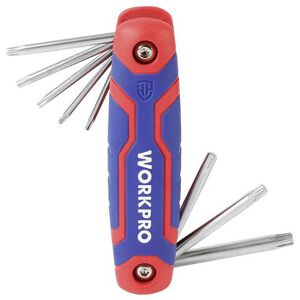 WorkPro WP222021 WorkPro TORX Allen key set T 9-T 40 Steel Long-la... WorkPro WP222021 WorkPro TORX Allen key set T 9-T 40 Steel Long-la...