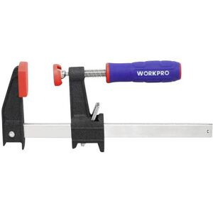 WorkPro WP232032 steel bar clamp 450mm screw clamps for versatile use WorkPro WP232032 steel bar clamp 450mm screw clamps for versatile use