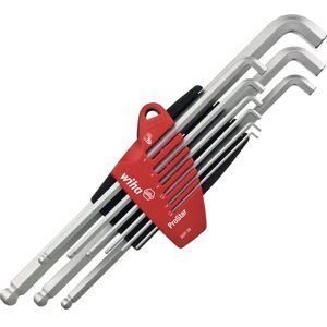 Wiha 369TS9 35480 Ball End Hex L-Key Set In ProStar - 9pc Wiha 369TS9 35480 Ball End Hex L-Key Set In ProStar - 9pc