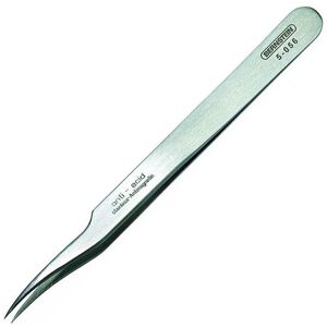 Bernstein 5-056 SMD Tweezers - Precision, 120mm, Sharp, Bent Bernstein 5-056 SMD Tweezers - Precision, 120mm, Sharp, Bent