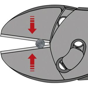 Knipex 73 71 180 TwinForce® High Performance Diagonal Cutters 180mm Knipex 73 71 180 TwinForce® High Performance Diagonal Cutters 180mm