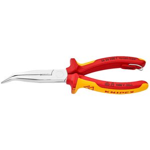 Knipex 26 26 200 T Snipe Nose Side Cutting Pliers With Tether Atta... Knipex 26 26 200 T Snipe Nose Side Cutting Pliers With Tether Atta...