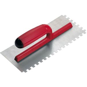 RUBI Tiling Tools 25906 PRO Steel Notched Trowel 11 x 4in x 3/8in ... RUBI Tiling Tools 25906 PRO Steel Notched Trowel 11 x 4in x 3/8in ...