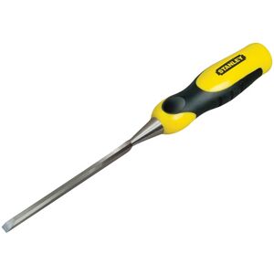 Stanley 0-16-870 Dynagrip Bevel Edge Chisel With Strike Cap 6mm (1... Stanley 0-16-870 Dynagrip Bevel Edge Chisel With Strike Cap 6mm (1...