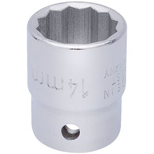 Elora 25903 14mm 3/8" Square Drive Bi-hexagon Socket Elora 25903 14mm 3/8" Square Drive Bi-hexagon Socket
