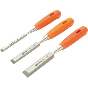 Bahco 414-S3-EUR 414 Bevel Edge Chisel Set, 3 Piece Bahco 414-S3-EUR 414 Bevel Edge Chisel Set, 3 Piece