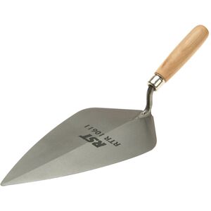 RST R.S.T. RTR10610 London Pattern Brick Trowel Wooden Handle 10in RST R.S.T. RTR10610 London Pattern Brick Trowel Wooden Handle 10in