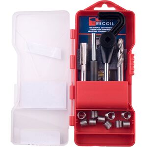 Recoil 35048 Metric Thread Repair Kit Coarse M4.0 - 0.70 Pitch 15 ... Recoil 35048 Metric Thread Repair Kit Coarse M4.0 - 0.70 Pitch 15 ...